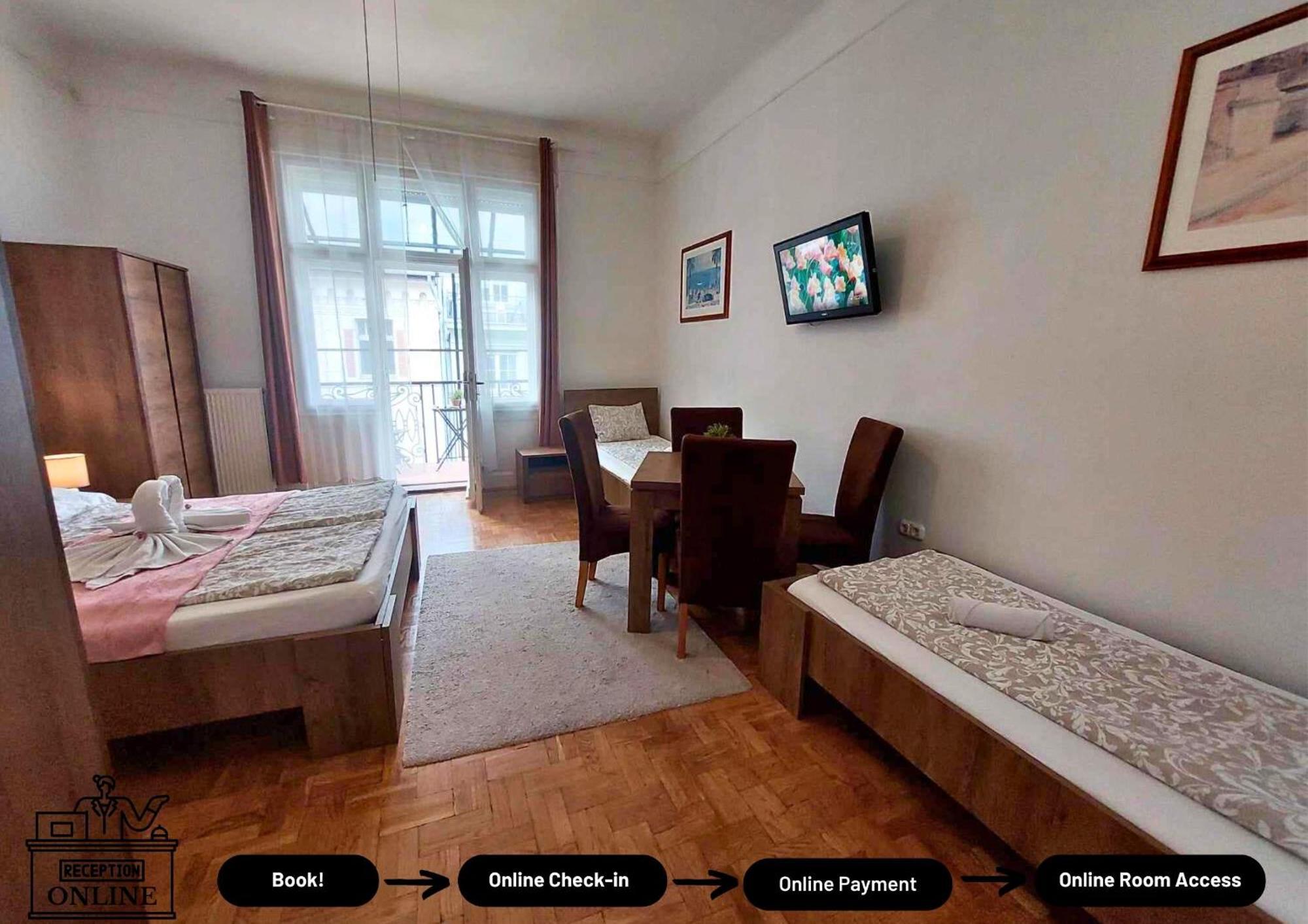 Black Sheep Budapest Hostel&Apart Kamer foto