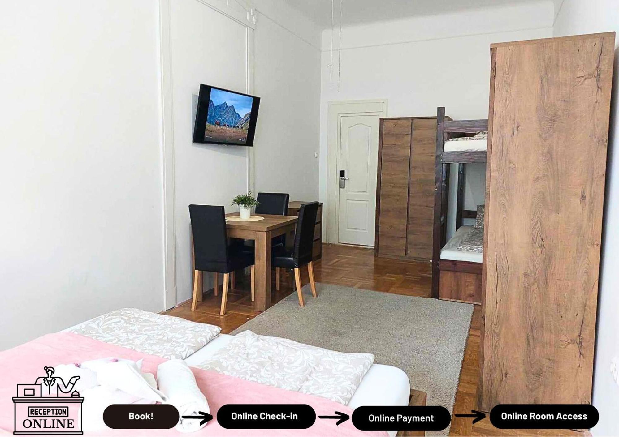 Black Sheep Budapest Hostel&Apart Kamer foto